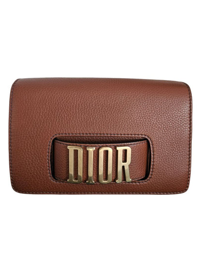 Dior Tan (R)evolution Calf Leather Flap Bag