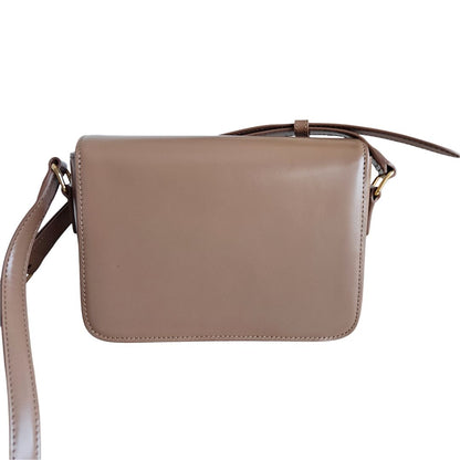 Celine Teen Triomphe Bag in Shiny Bronze Calfskin