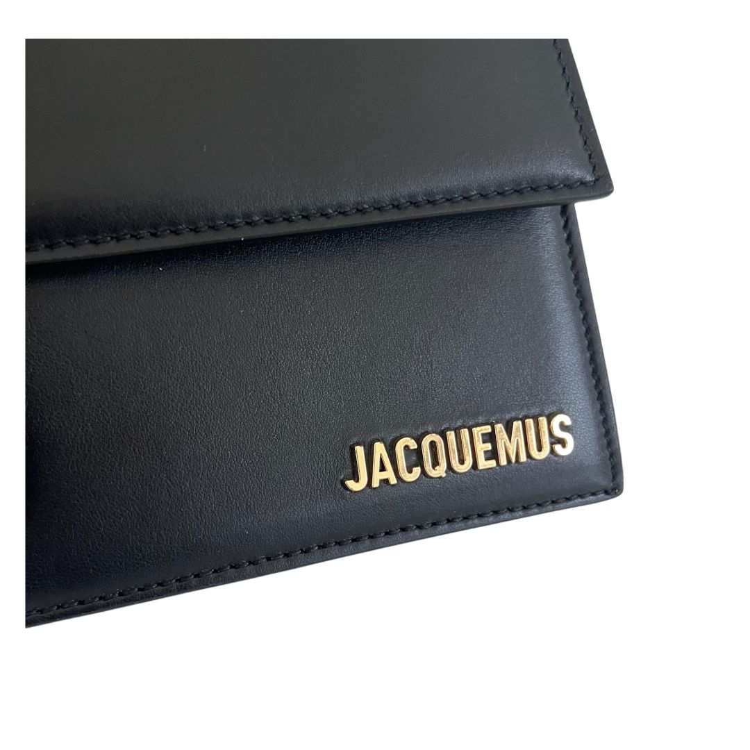 Jacquemus La Bambino Long Shoulder Black Bag
