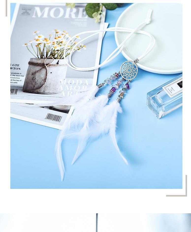 Bohemian Ethnic Style Retro Feathers Dream Catcher Accessories