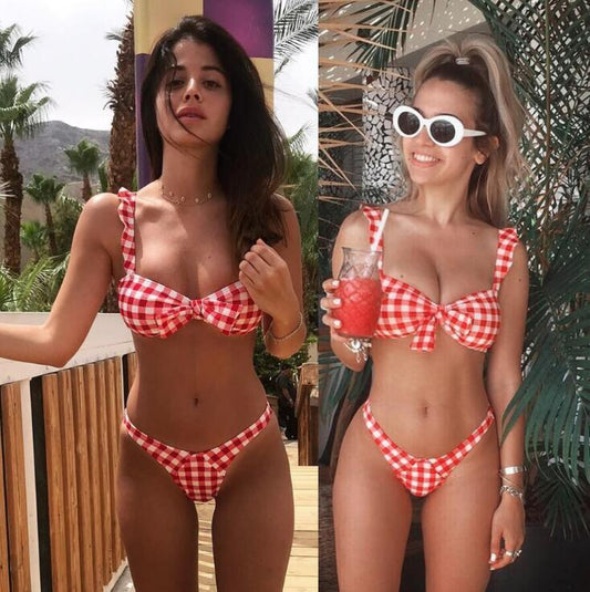 Split Fresh Glige Swimsuit Bikini Sexy Bikini