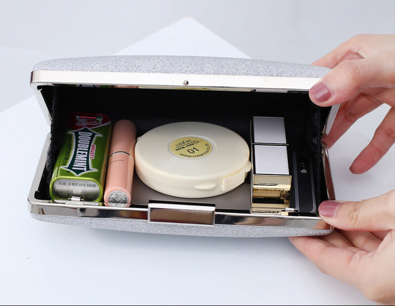 Elegant Glitter Evening Clutch Bag for Women