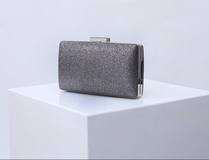 Elegant Glitter Evening Clutch Bag for Women