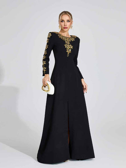Mira Long Sleeved Maxi Dress