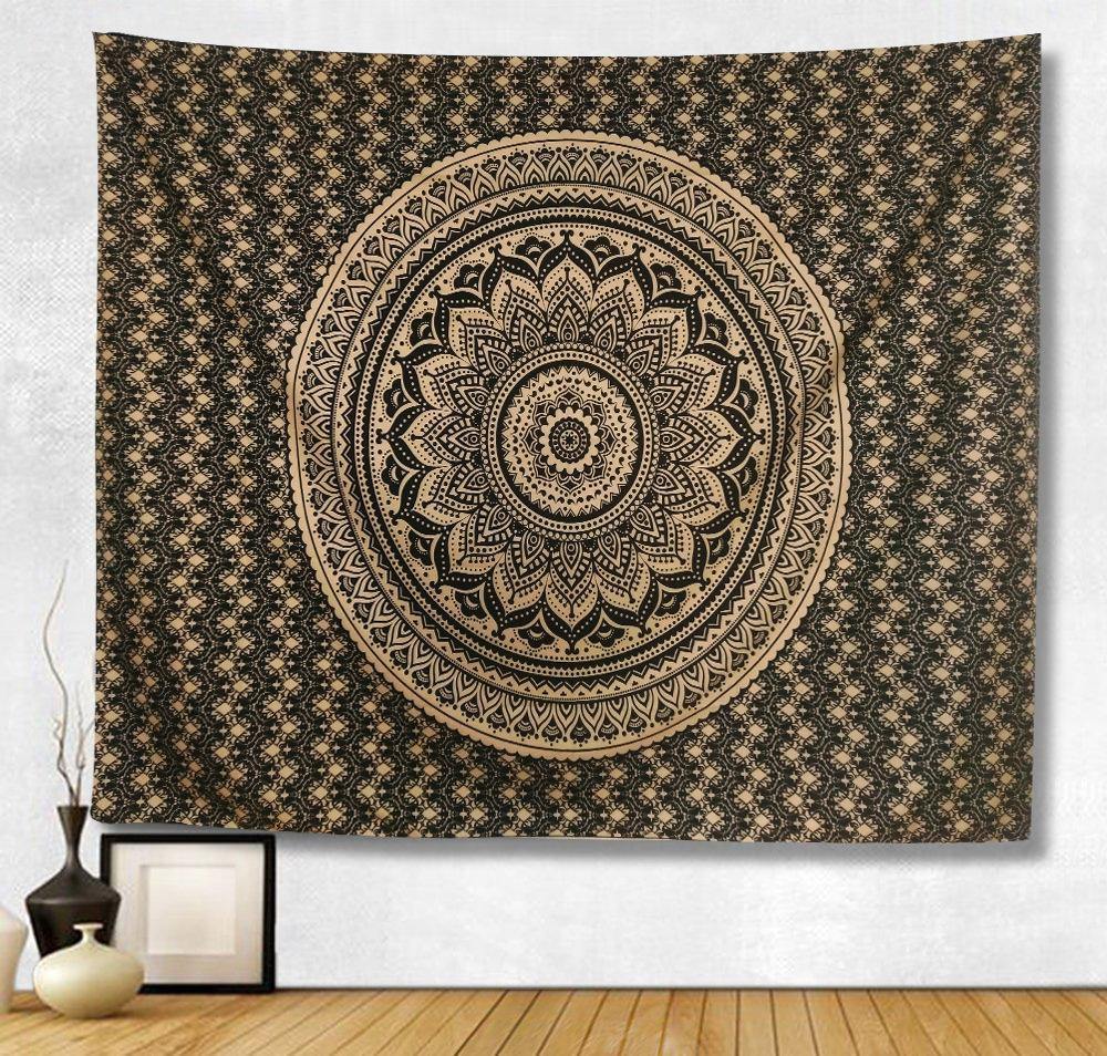 Classical Summer Bohemia Rectangle Shawl Digital Printed Beach Mat