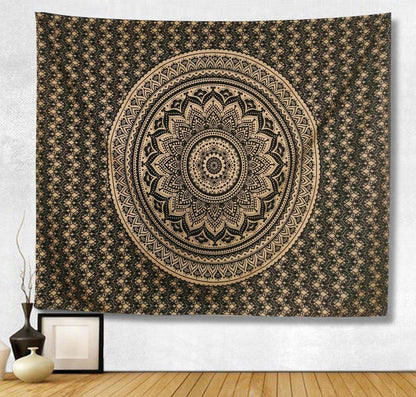 Classical Summer Bohemia Rectangle Shawl Digital Printed Beach Mat
