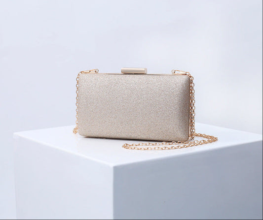Elegant Glitter Evening Clutch Bag for Women