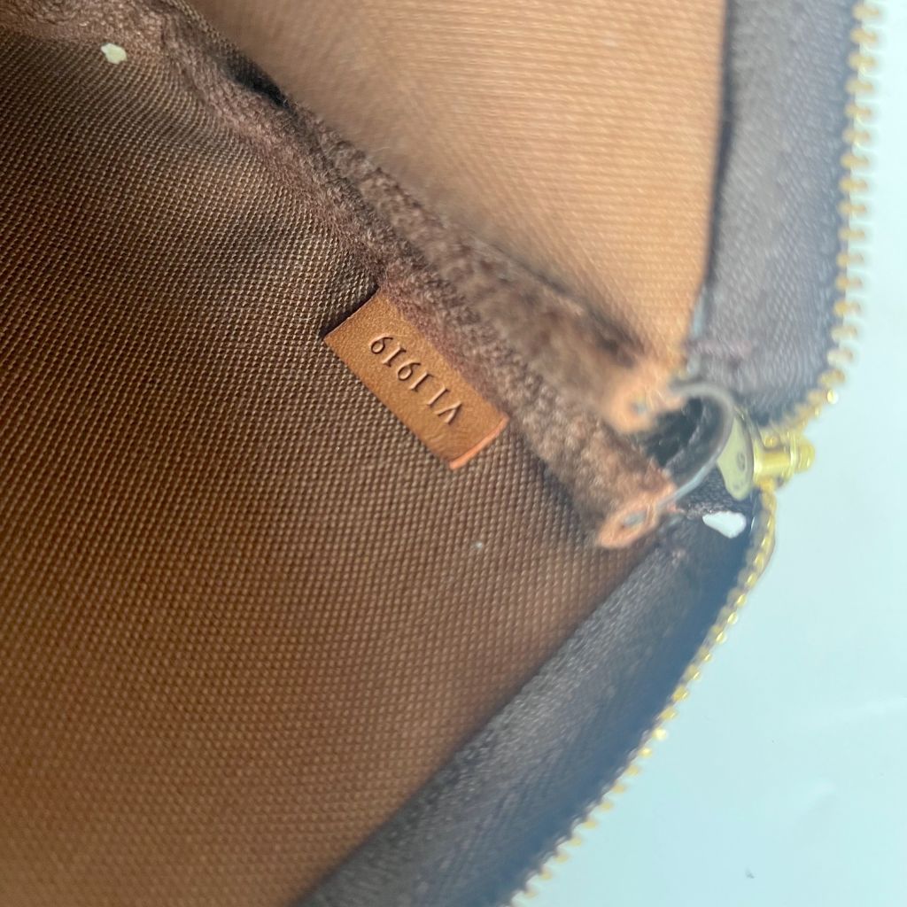 Louis Vuitton Brown Monogram Canvas Pochette Accessoires Shoulder Bag
