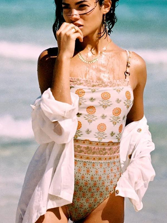 Single-Breasted Shirt Beach Sunscreen Skirt Holiday Casual Skirt Bikini Blouse