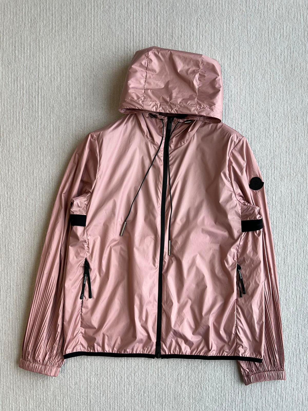 Moncle 25 Sun-Proof and Windproof Jacket Flesh Pink Nylon 269693