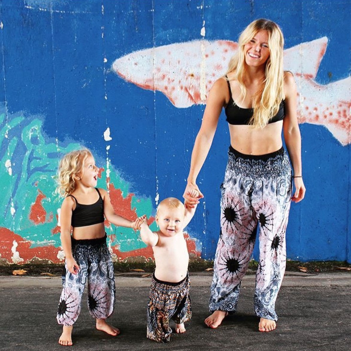 Bloomers Parent-Child Wear Loose Sports Yoga Pants