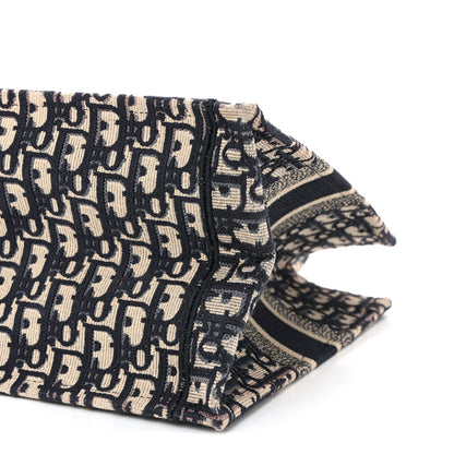 Oblique Medium Book Tote Blue Multicolor