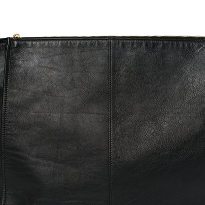 Nappa Aspen Clutch Bag Black
