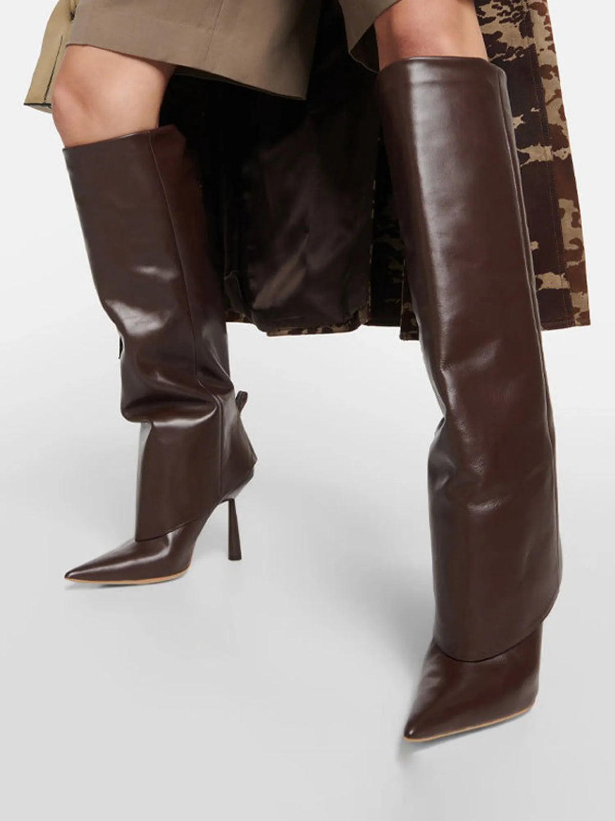 Anouk Straight-shaft Stiletto Boots