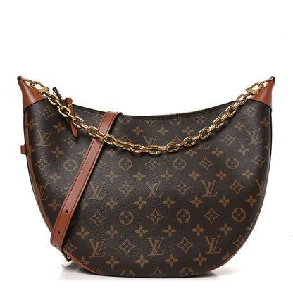 Reverse Monogram Loop Hobo