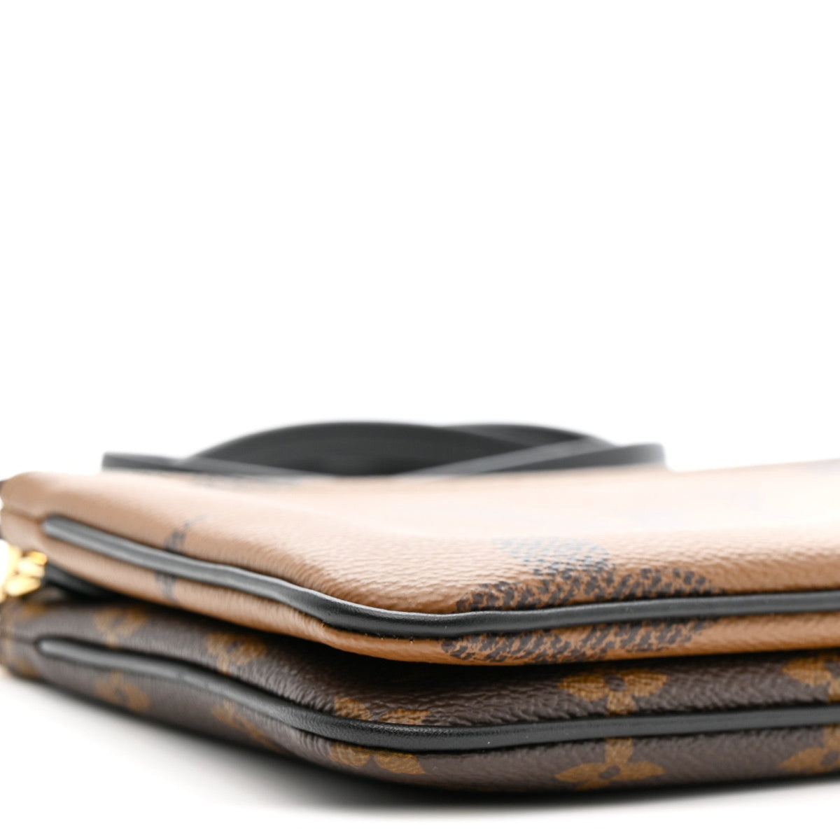 Reverse Monogram Giant Double Zip Pochette