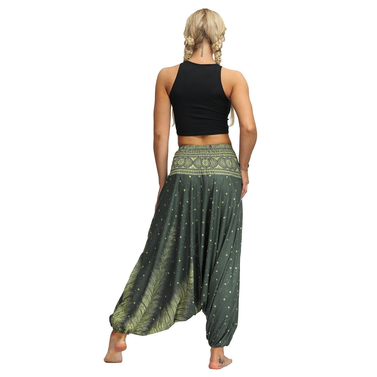 New Bohemian Digital Printing Women'S Sports Fitness Yoga Pants