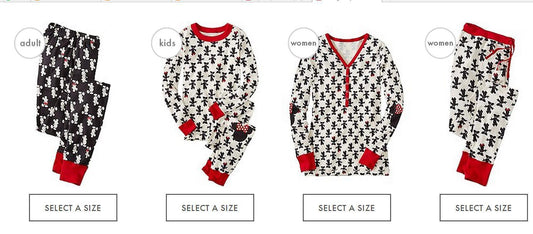 Family Christmas Pajams Printing Set Xmas Family Suit -5