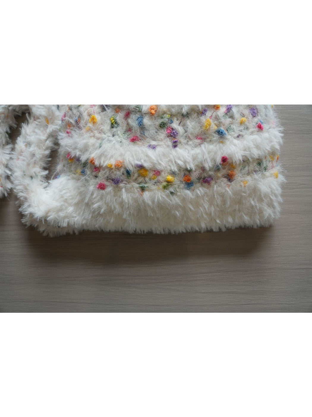 Haila - Winter Knitted Beanie with Colorful Speckled Patterns