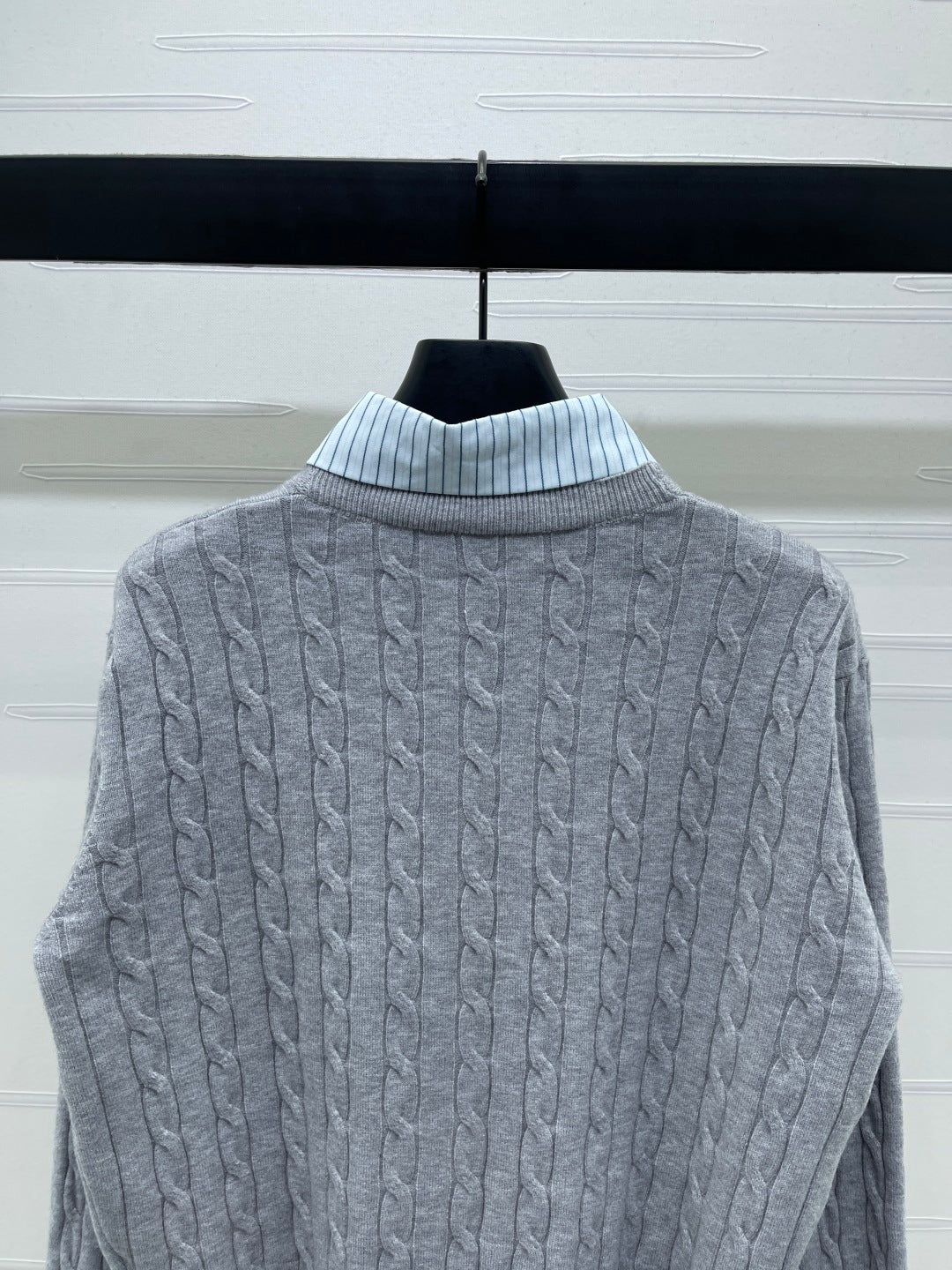 Miu Miu 25 Long Sleeve Knitted Sweater Wool 295626