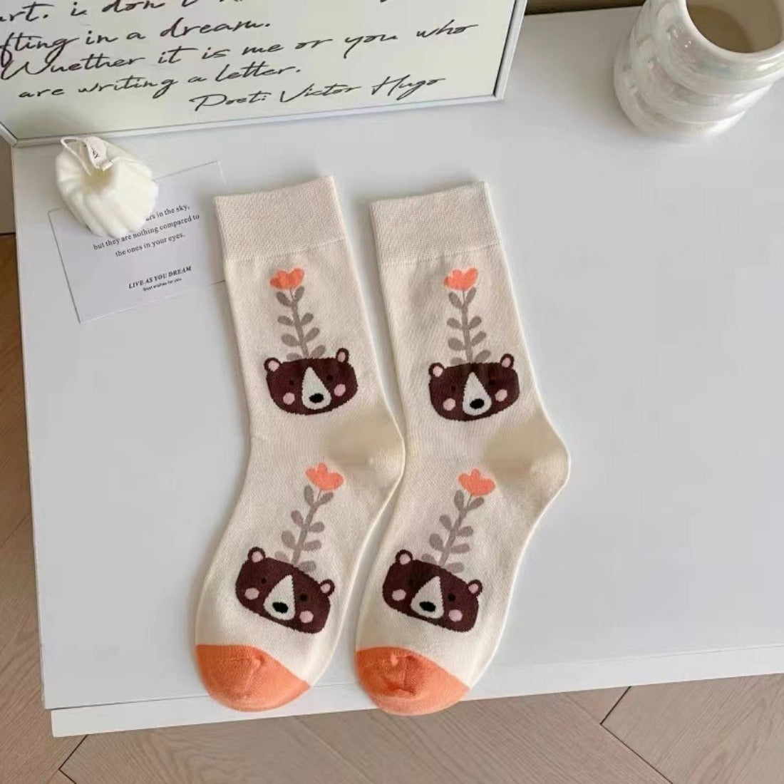 Rufia - Cute Artistic Pattern Socks