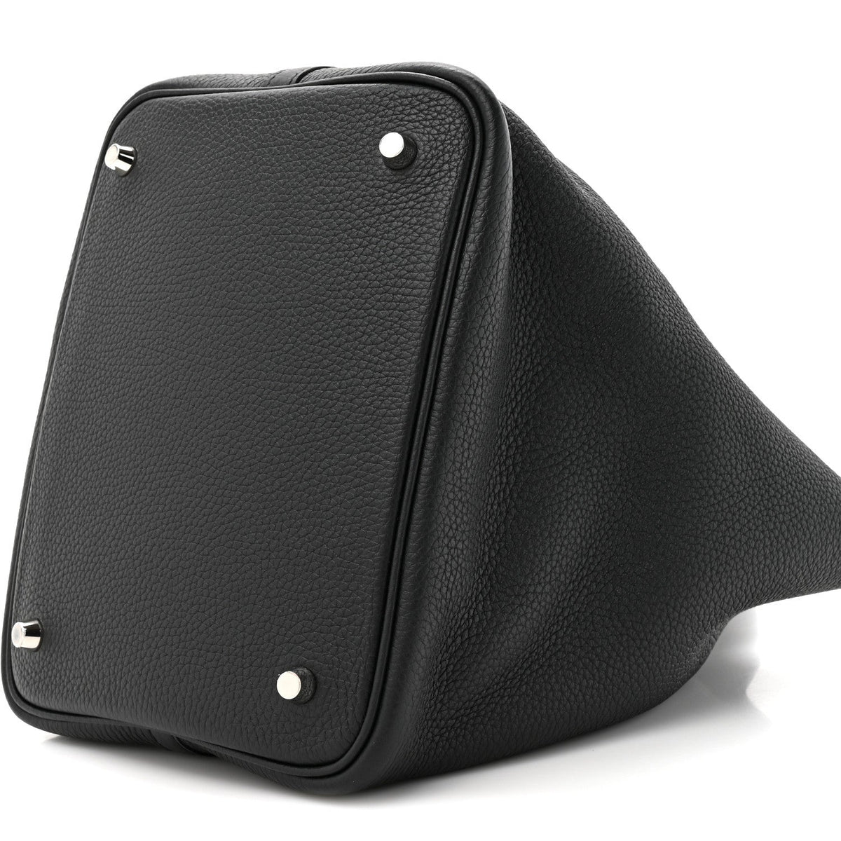Taurillon Clemence Picotin Lock 22 MM Black