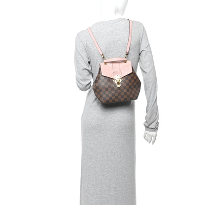 Damier Ebene Clapton Backpack Magnolia
