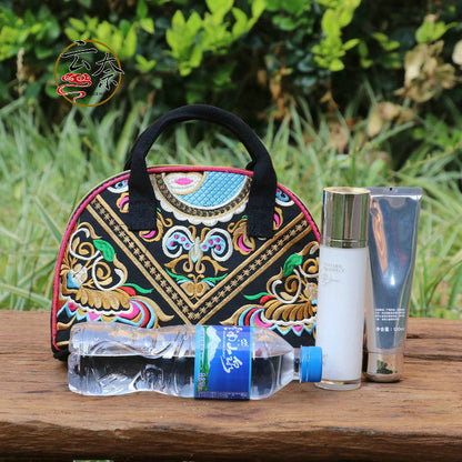 Tibet National Style Women'S Fashion Women'S Bag Embroidered Bag Shell-Shaped Small Bag