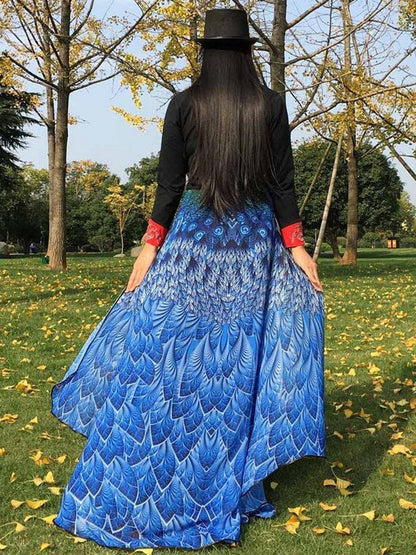 Chiffon Beach Butterfly Wing Print Shawl For Women