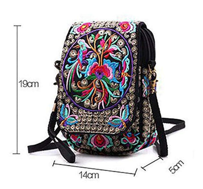 Ethnic Style Characteristic Embroidery Mini Bag