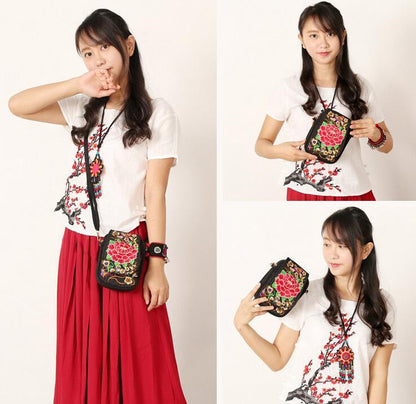 Ethnic Style Characteristic Embroidery Mini Bag