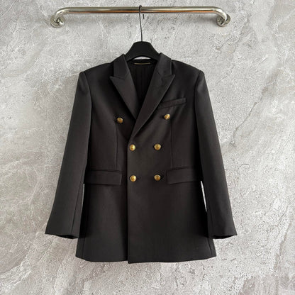 YSL Suit Jacket Black Wool