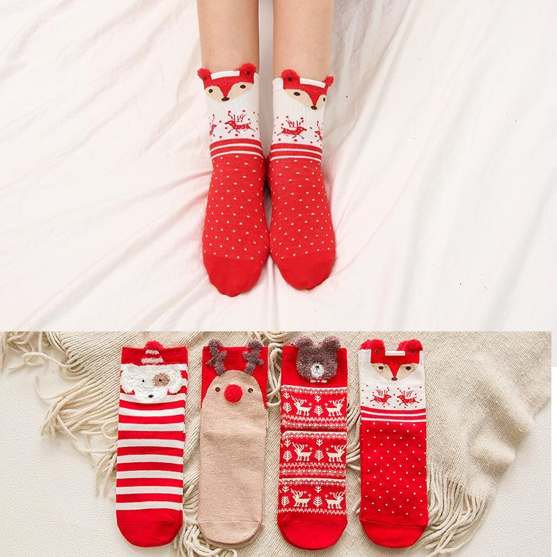 Christmas Autumn And Winter Cartoon  Stockings