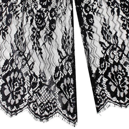 Sexy New Lace Half Sleeve Swimwear Beach Cardigan Bikini Cover Up