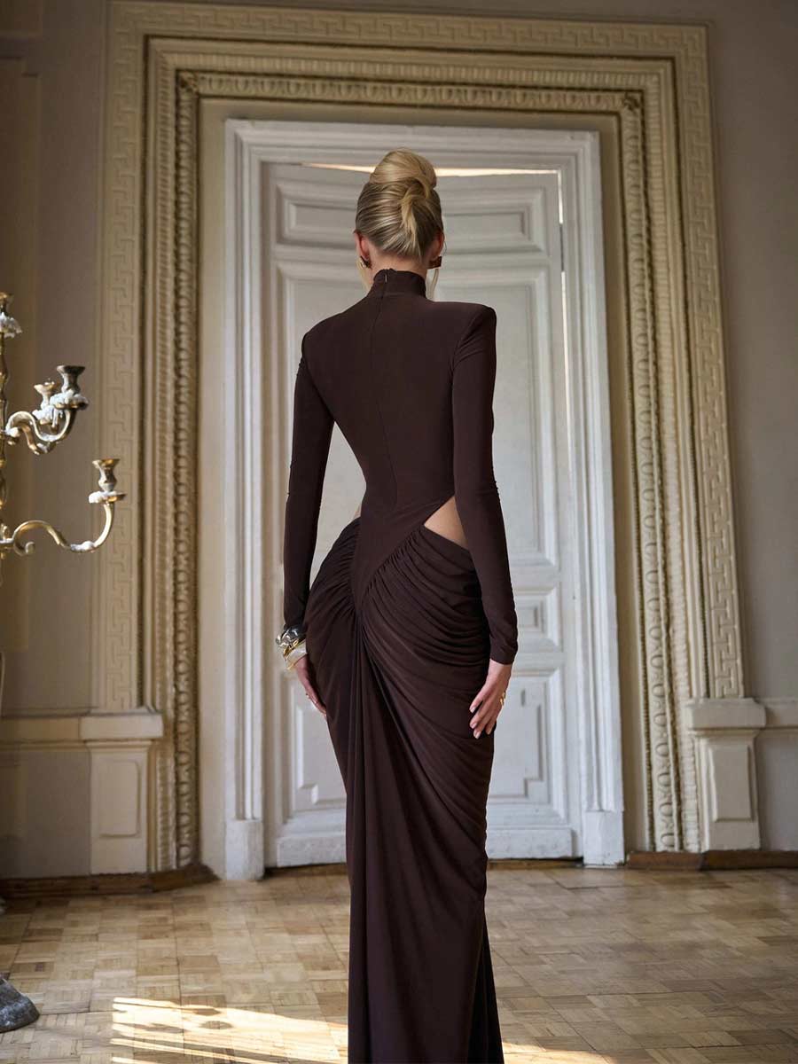 Annika Maxi Waist Revealing Dress