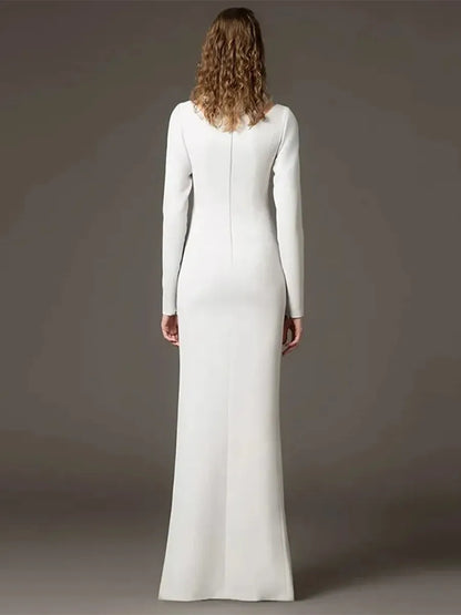Isla Maxi Dress In Grey