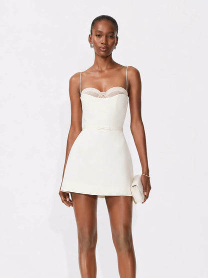 Nala Color-block Camisole Mini Dress