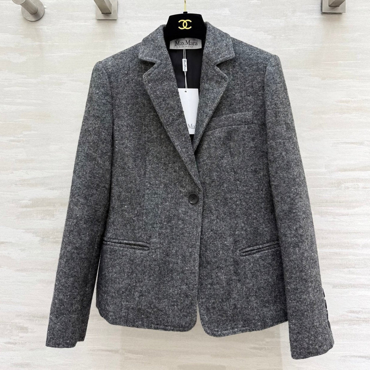 MAX MARA 25S KNIT VEST BLAZER 665254