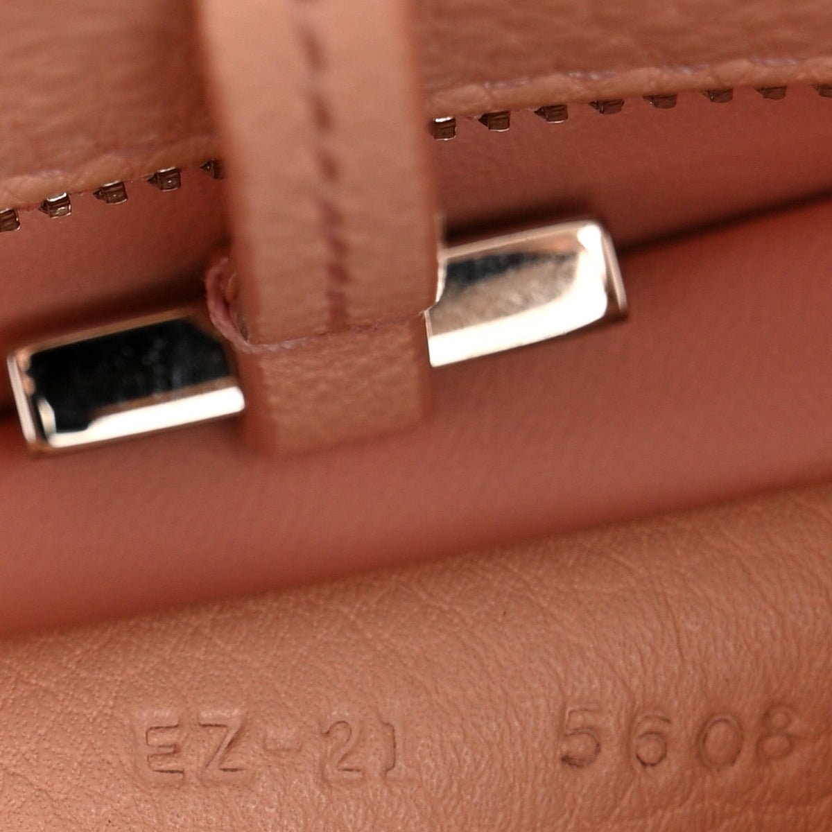 Calfskin Medium Hug Bag Pink