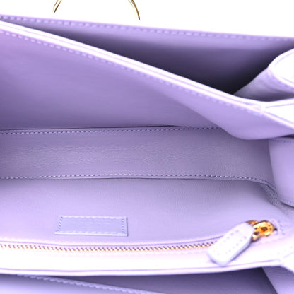Calfskin Siena Small Shoulder Bag Lapis