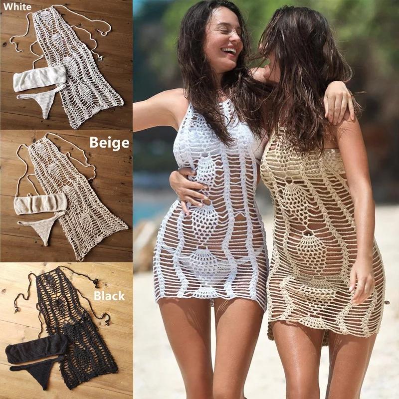 Hollow Sexy Beach Sun Blouse