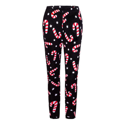 Autumn Winter New Dress Christmas Dress Print Slim Leggings