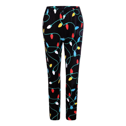 Autumn Winter New Dress Christmas Dress Print Slim Leggings