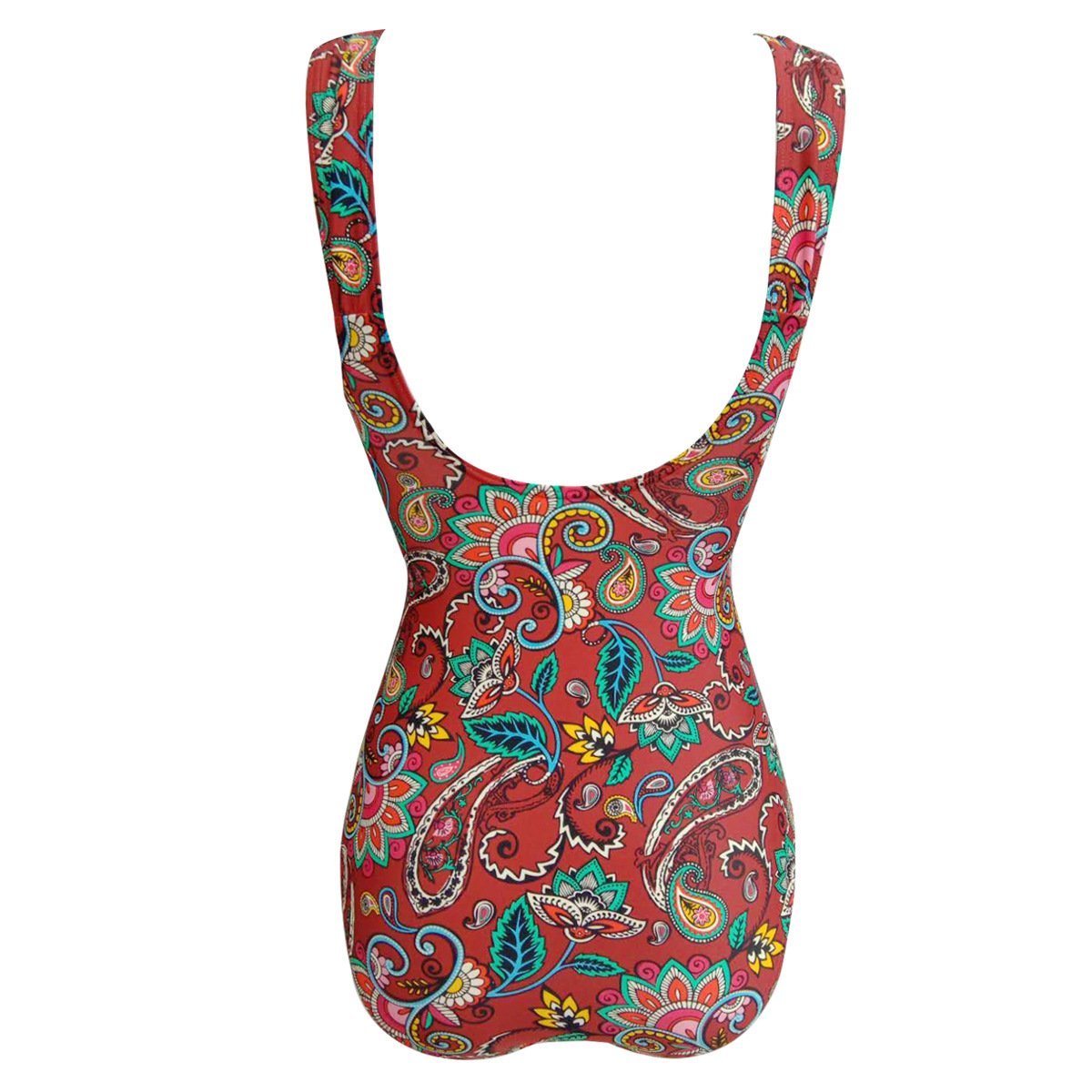 New Female Retro Style Triangle One-Piece Swimsuit