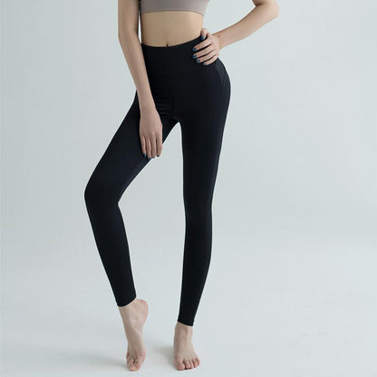 High Waist Yoga Pants Bodybuilding Hip Stretch Fitness Pants Women'S Sports Tight Running Quick-Drying Compression Pants.