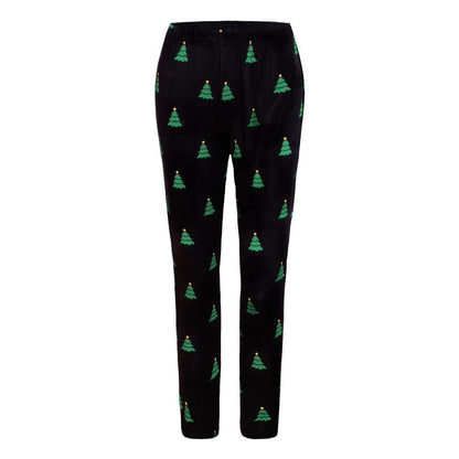Autumn Winter New Dress Christmas Dress Print Slim Leggings