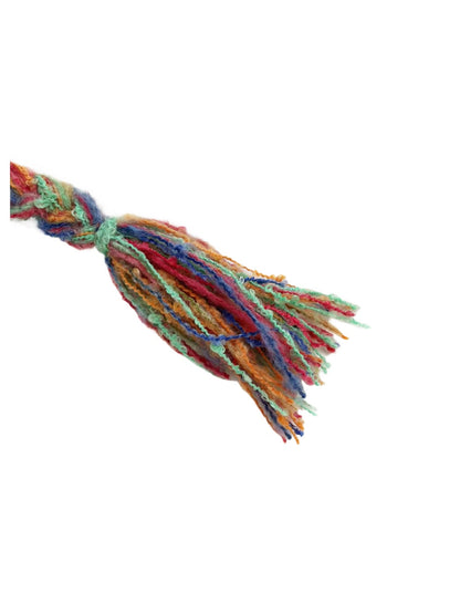 Haila - Colorful Stripes Knitted Beanie with Earflaps