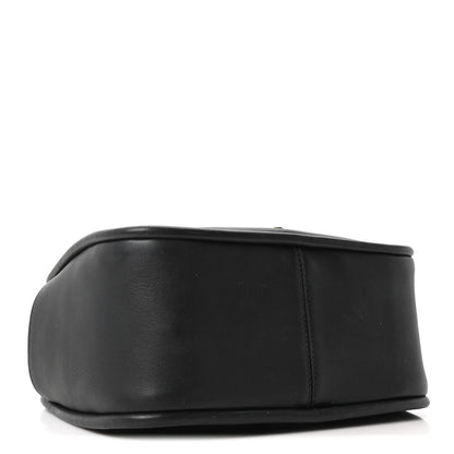 Soft Calfskin Darling Shoulder Bag Black