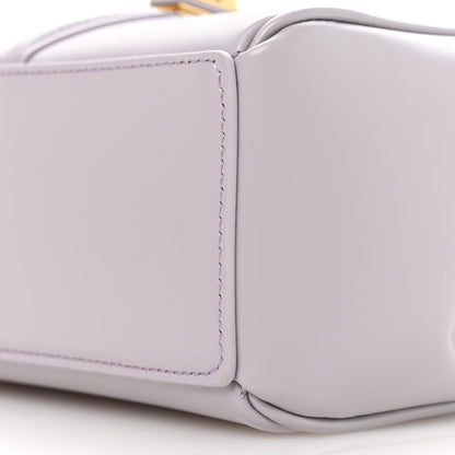 Satinated Calfskin Mini 16 Top Handle Bag Lilac