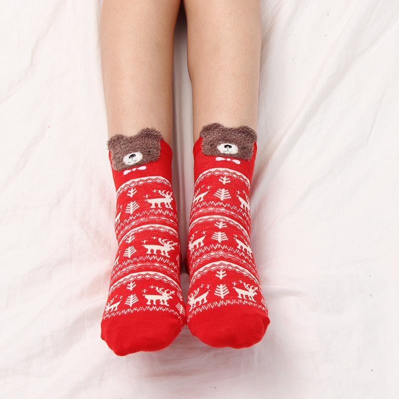 Christmas Autumn And Winter Cartoon  Stockings